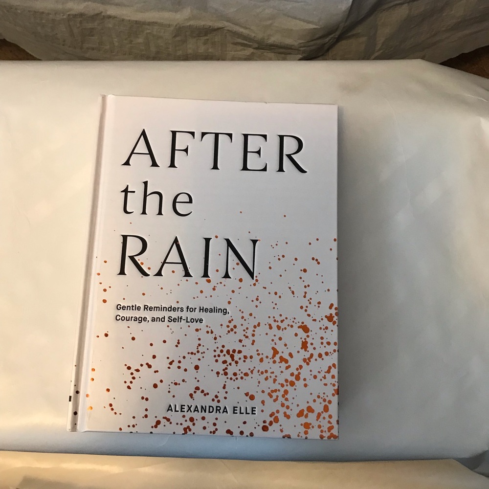 AFTER the RAIN hardcover book